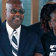 Curtis Flowers and his sister Priscilla Ward when he left prison in December 2019 on bond after 23 years of incarceration.